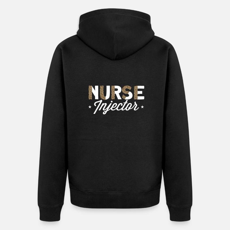 Botox - Veste à capuche bio Premium Unisexe - noir