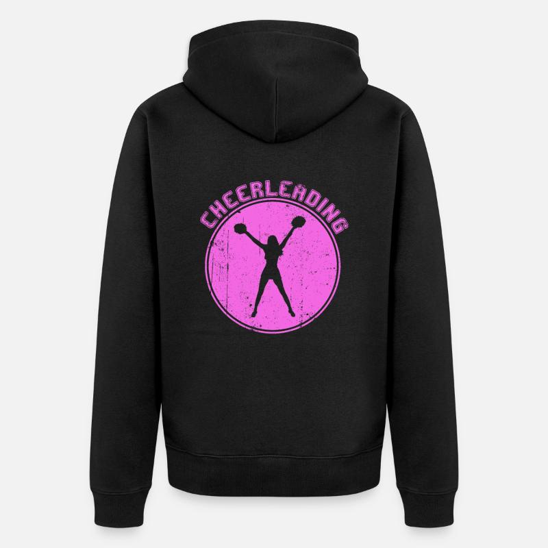 cheerleading - Veste à capuche bio Premium Unisexe - noir