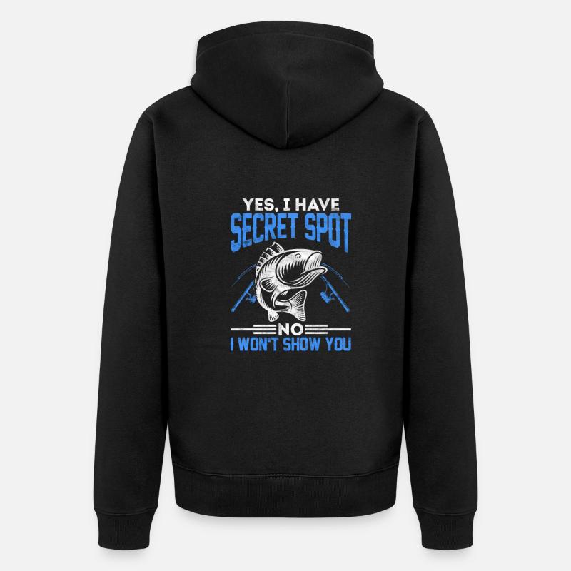 Pêcheur - Veste à capuche bio Premium Unisexe - noir