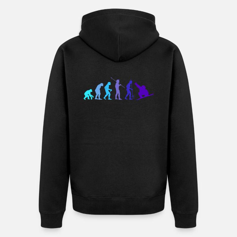 Snowboard - Veste à capuche bio Premium Unisexe - noir