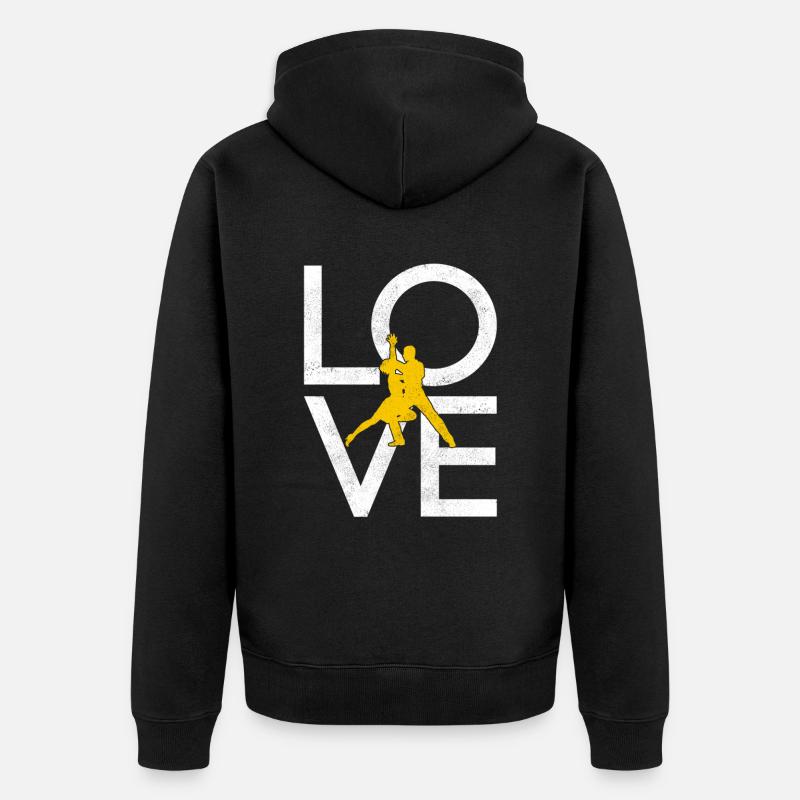 Danser - Veste à capuche bio Premium Unisexe - noir