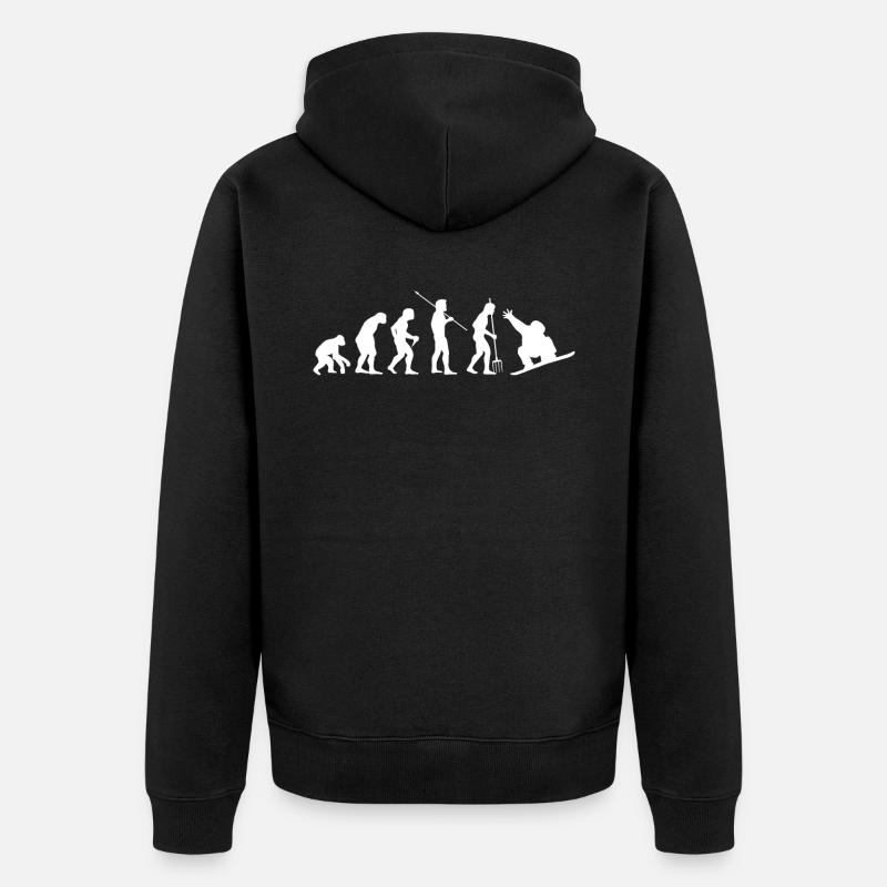 Snowboard - Veste à capuche bio Premium Unisexe - noir
