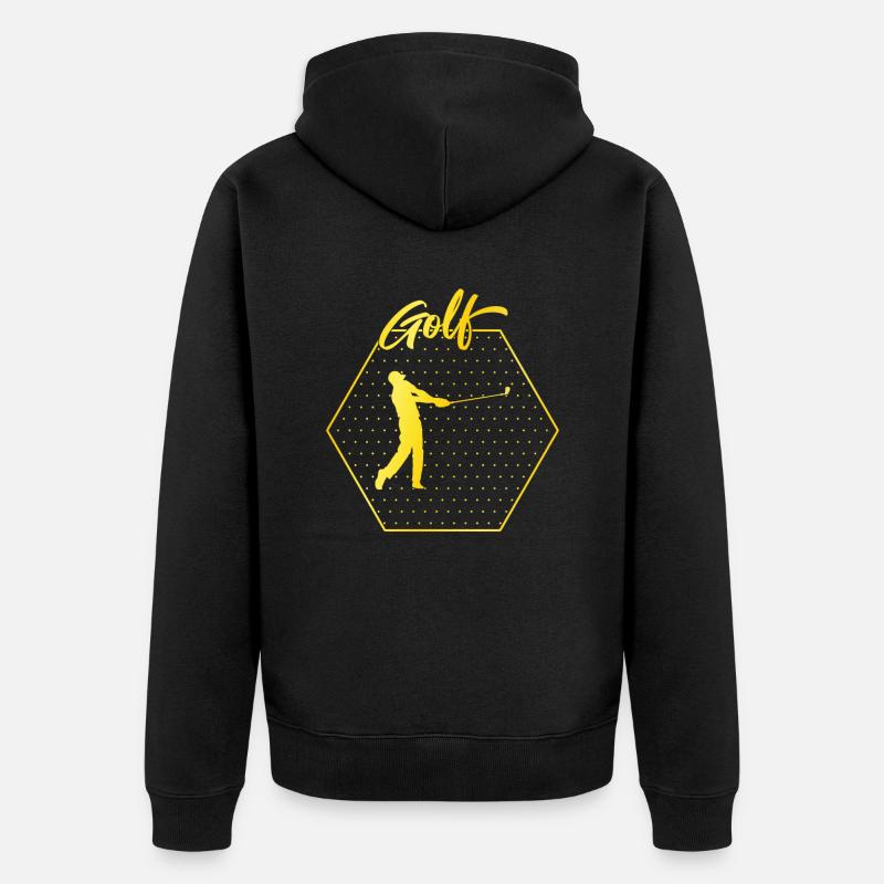 golfe - Veste à capuche bio Premium Unisexe - noir