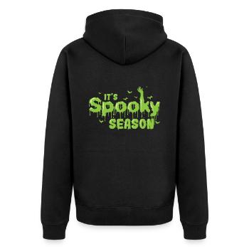 C’est spooky Season Halloween Custom USA - Veste à capuche bio Premium Unisexe - noir - Dos - Nico (187cm)