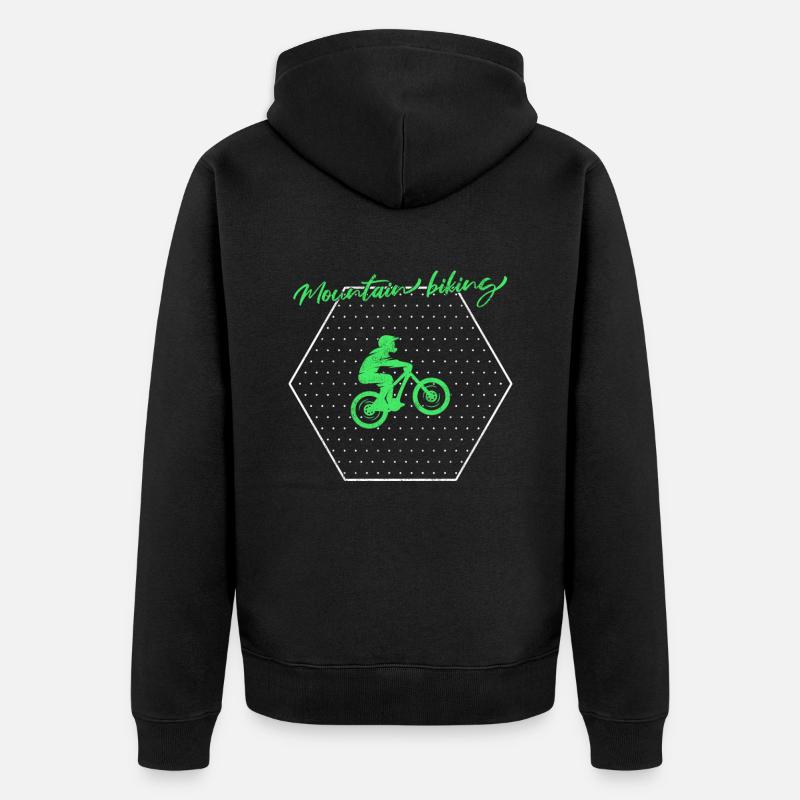 VTT - Veste à capuche bio Premium Unisexe - noir