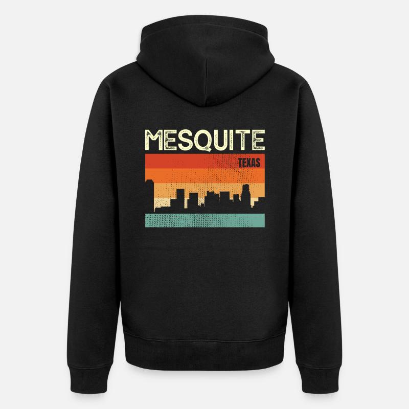 Mesquite - Veste à capuche bio Premium Unisexe - noir