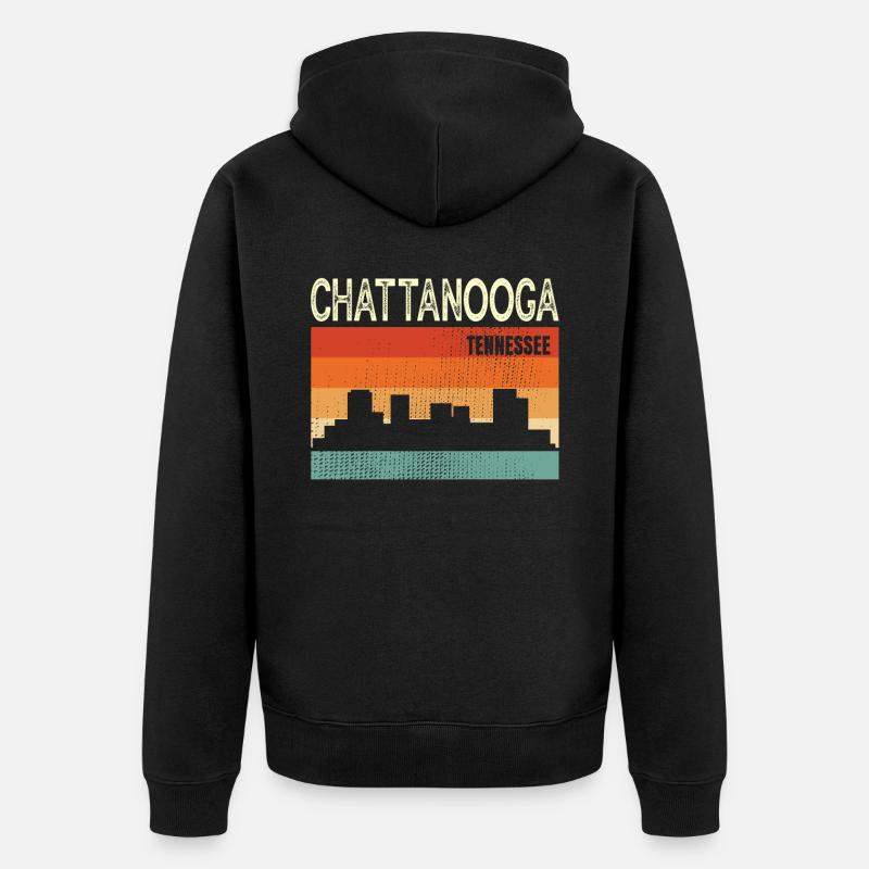 Chattanooga - Veste à capuche bio Premium Unisexe - noir
