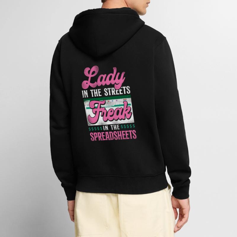 Comptable Comptable Comptable Comptabilité Veste à capuche bio Premium Unisexe