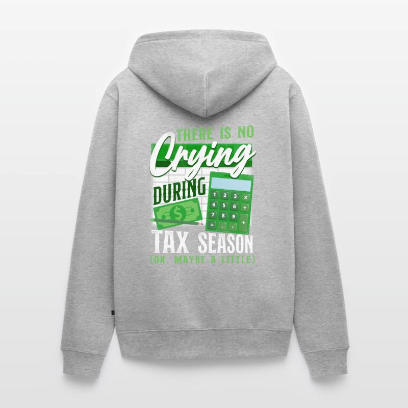 Comptable Comptable Comptable Comptabilité Veste à capuche bio Premium Unisexe