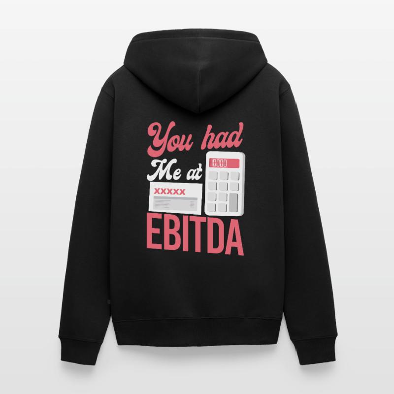 Comptable Comptable Comptable Comptabilité Veste à capuche bio Premium Unisexe