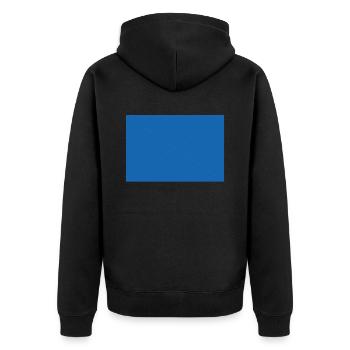 Official Scotland Flag Scottish Country Pride - Unisex Premium Organic Zip Hoodie - black - Back - Nico (187cm)