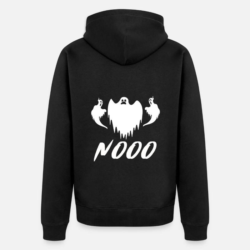 Halloween - Veste à capuche bio Premium Unisexe - noir