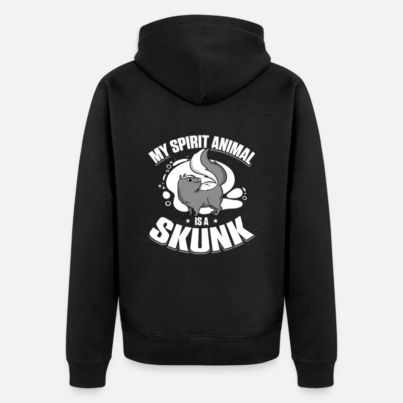 Mouffette - Veste à capuche bio Premium Unisexe - noir