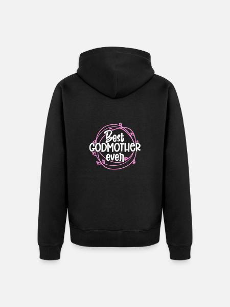 Marraine - Veste à capuche bio Premium Unisexe - noir