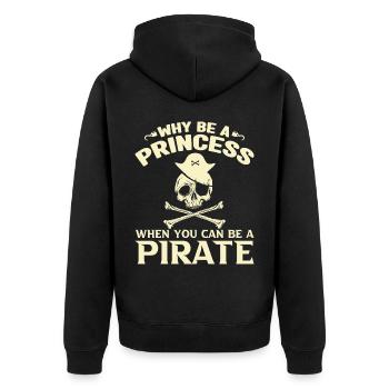 Pirate Kids Skull Party Pirates - Veste à capuche bio Premium Unisexe - noir - Dos - Nico (187cm)