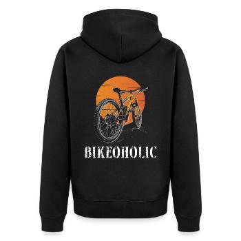 Enduro VTT VTT Équitation - Veste à capuche bio Premium Unisexe - noir - Dos - Nico (187cm)