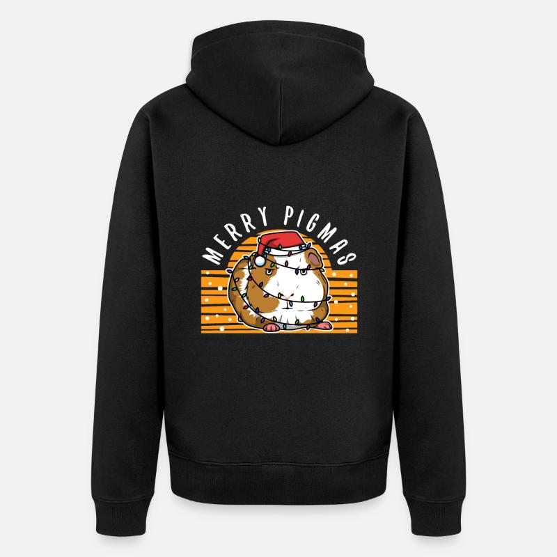 Merry Pigmas - Veste à capuche bio Premium Unisexe - noir