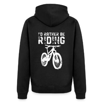 Enduro VTT VTT Équitation - Veste à capuche bio Premium Unisexe - noir - Dos - Nico (187cm)