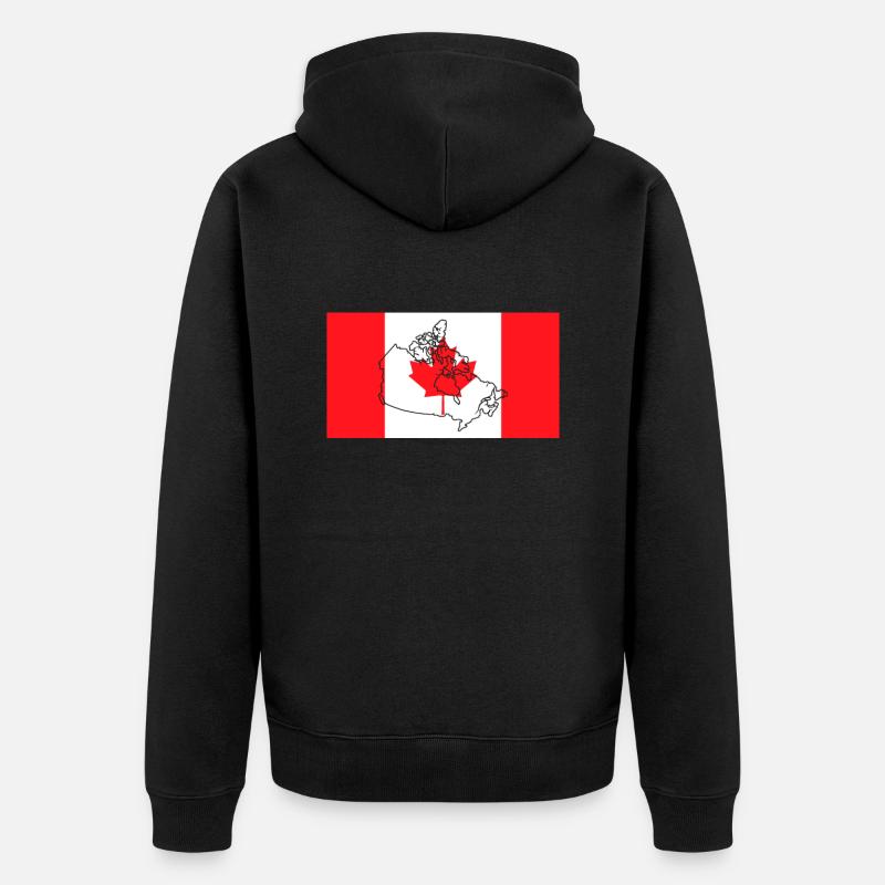 Canada - Veste à capuche bio Premium Unisexe - noir