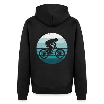 Enduro VTT VTT Équitation - Veste à capuche bio Premium Unisexe - noir - Dos - Nico (187cm)