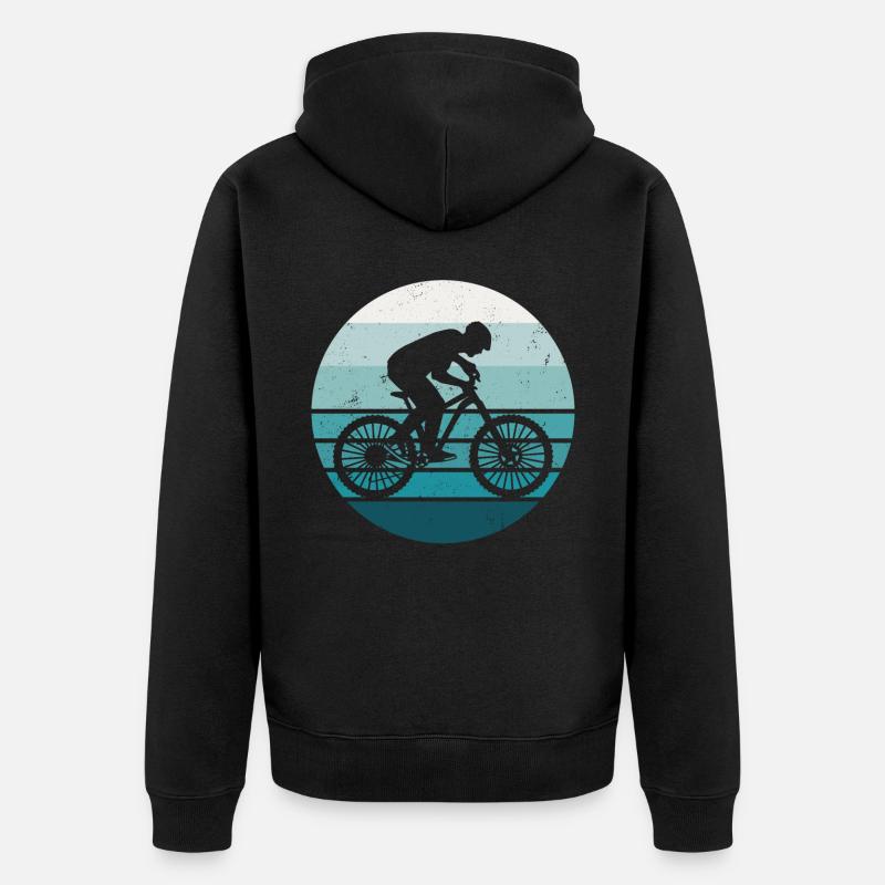 Enduro VTT VTT Équitation - Veste à capuche bio Premium Unisexe - noir