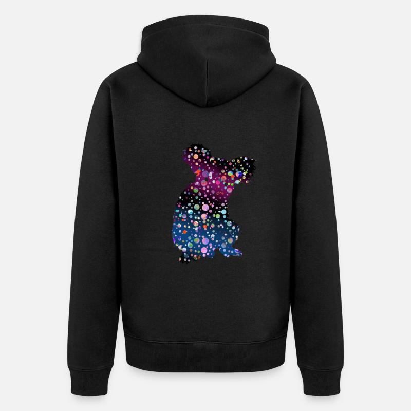 Drôle d’idée cadeau Koala - Veste à capuche bio Premium Unisexe - noir