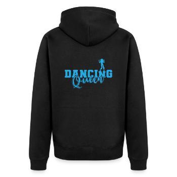 Dancing Queen Celebrations Dancing Music Friends - Veste à capuche bio Premium Unisexe - noir - Dos - Nico (187cm)