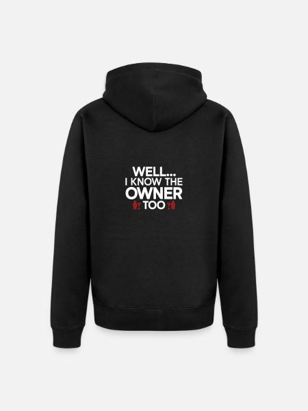 Bartender Gift Mixologist Saying Bar - Unisex Premium Organic Zip Hoodie - black