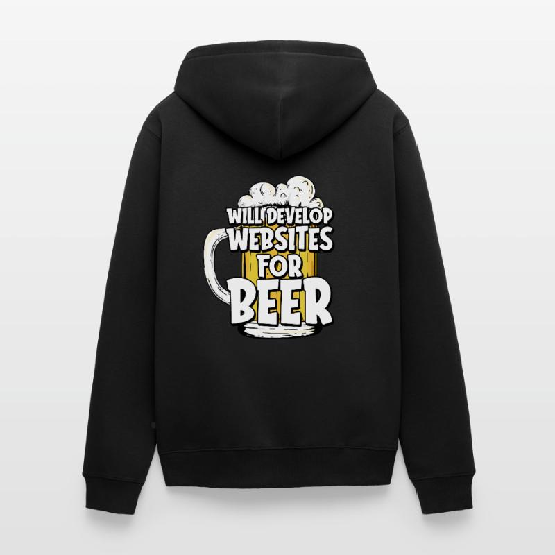 Web Developer Web Developer Web Developer Unisex Premium Organic Zip Hoodie