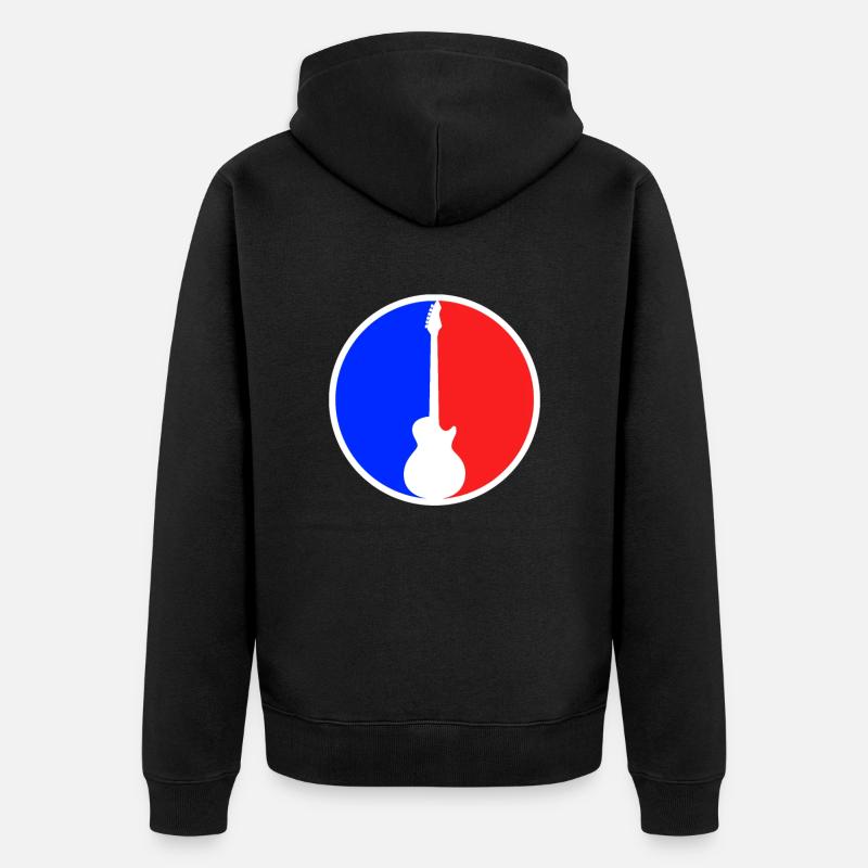 Logo d’Egitarre - Veste à capuche bio Premium Unisexe - noir