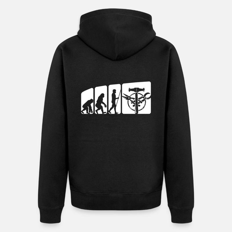 Spengler Evolution Bauspengler - Veste à capuche bio Premium Unisexe - noir