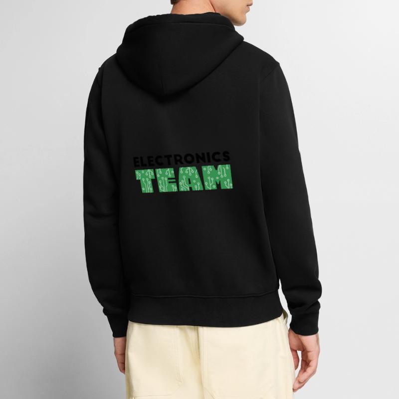 Programmierer - electronics TEAM Unisex Premium Bio Zip Hoodie