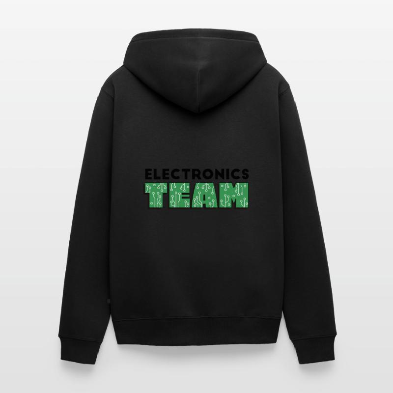Programmierer - electronics TEAM Unisex Premium Bio Zip Hoodie