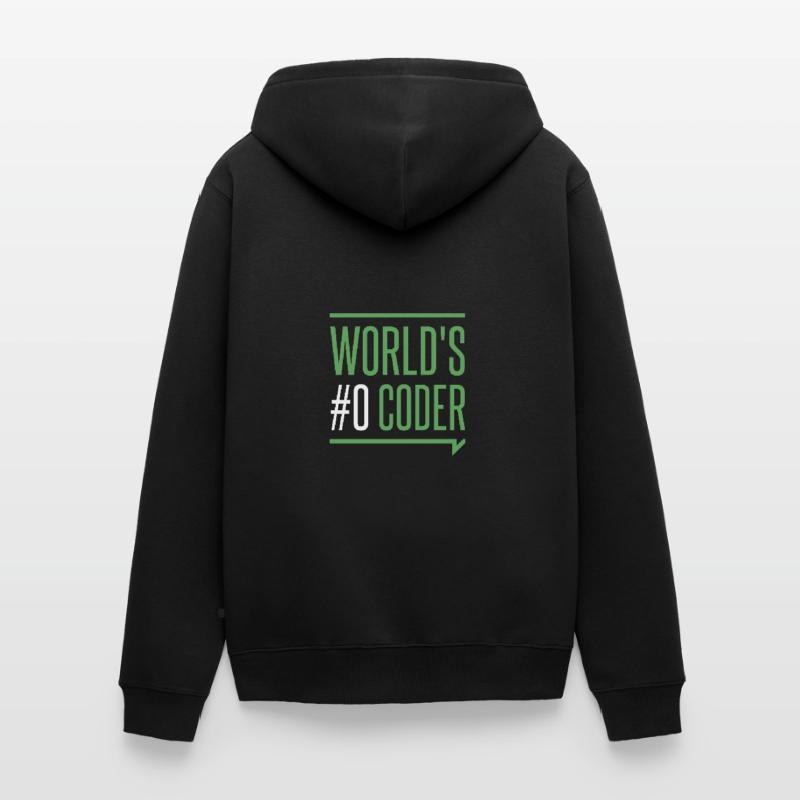 Programmeur - créateurs codeurs monde #0 codeur Veste à capuche bio Premium Unisexe