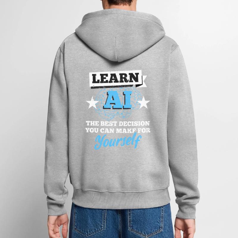 Engineers Software Developer Computer Geeks Unisex Premium Organic Zip Hoodie