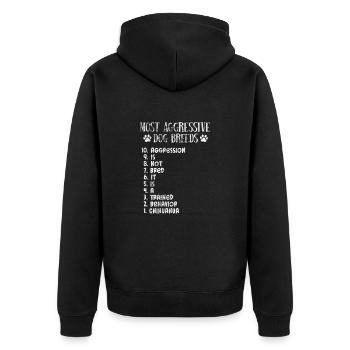 Vétérinaire vétérinaire Cadeau vétérinaire - Veste à capuche bio Premium Unisexe - noir - Dos - Nico (187cm)