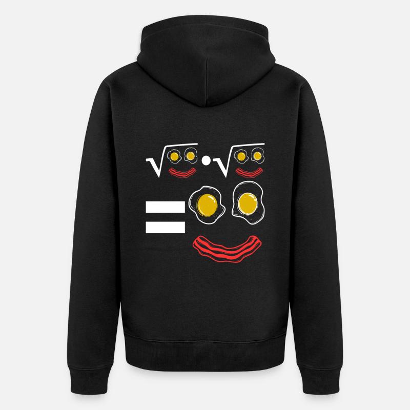 Professeur de mathématiques - Veste à capuche bio Premium Unisexe - noir