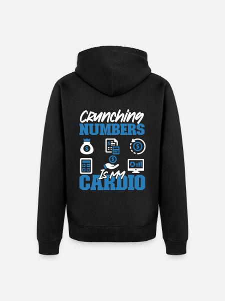 Comptable Comptable Comptable - Veste à capuche bio Premium Unisexe - noir