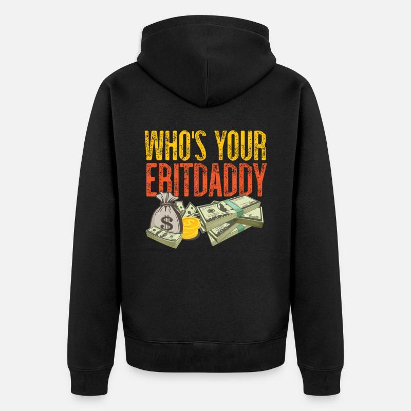 Comptable Comptable Comptable - Veste à capuche bio Premium Unisexe - noir