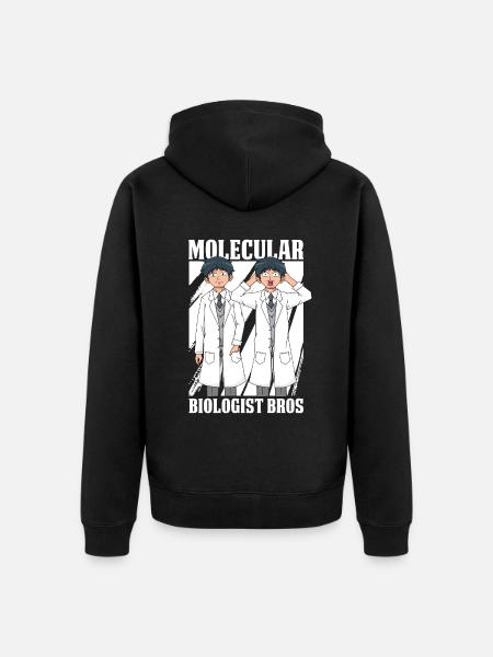 Biologiste Biologiste moléculaire - Veste à capuche bio Premium Unisexe - noir
