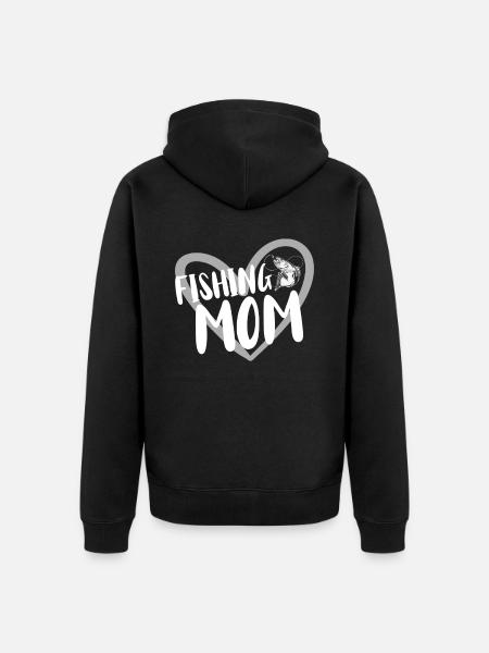 Pêche à la ligne Pêche - Veste à capuche bio Premium Unisexe - noir