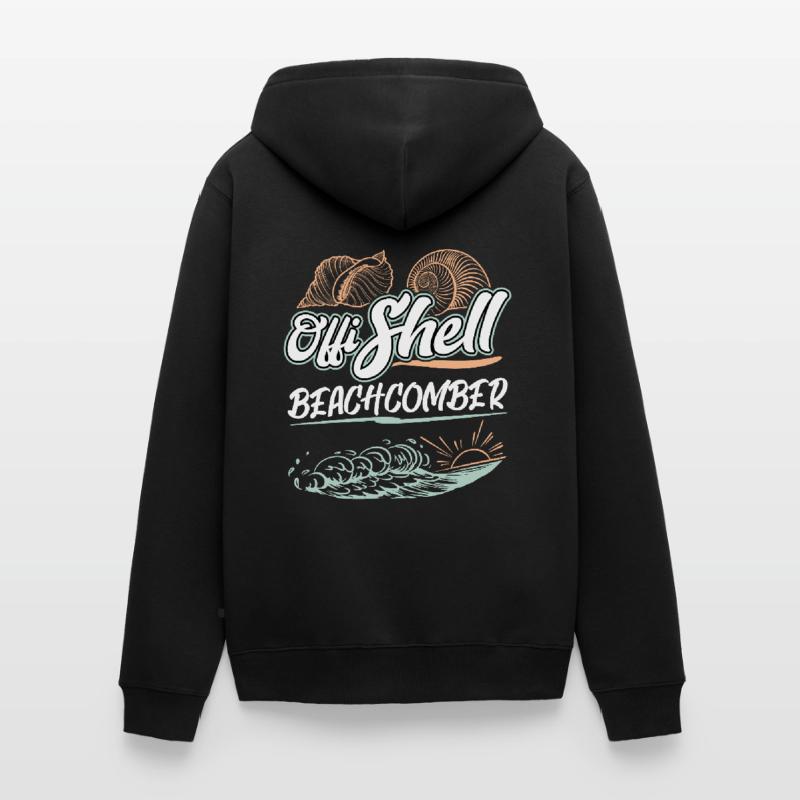 Offishell Beachcomber - Shell Unisex Premium Organic Zip Hoodie