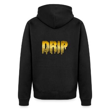 Hip-hop - Veste à capuche bio Premium Unisexe - noir - Dos - Nico (187cm)