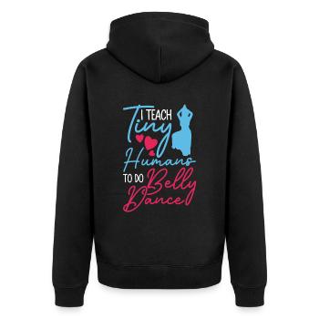 Danse du ventre Danseuse du ventre Professeur Danseur Cadeau - Veste à capuche bio Premium Unisexe - noir - Dos - Nico (187cm)