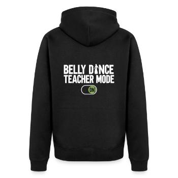 Danse du ventre Danseuse du ventre Professeur Danseur Cadeau - Veste à capuche bio Premium Unisexe - noir - Dos - Nico (187cm)
