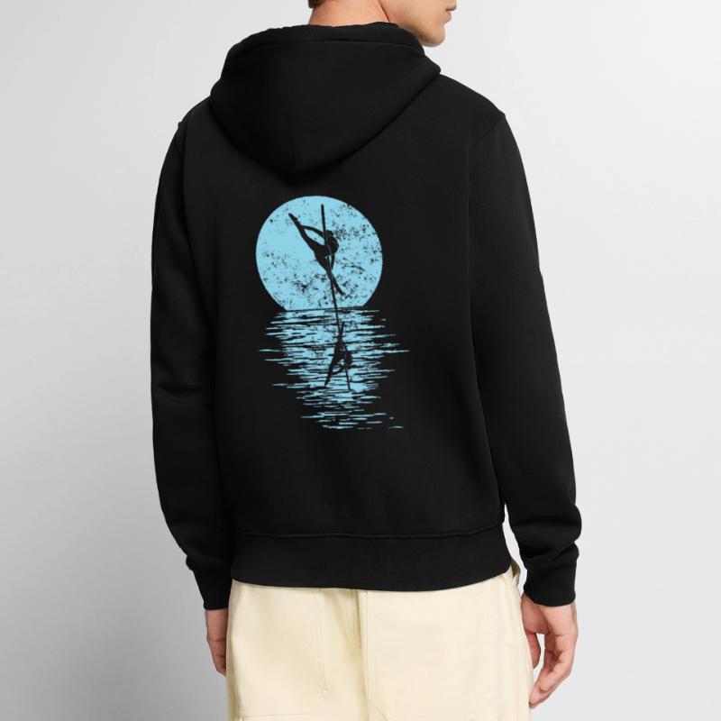Pole Dance Dancer, Pole Dance, Pole Dancing Unisex Premium Organic Zip Hoodie