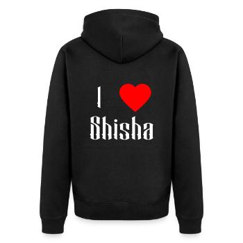 Shisha Cadeau pour pipe à eau Shishabar Pipe - Veste à capuche bio Premium Unisexe - noir - Dos - Nico (187cm)