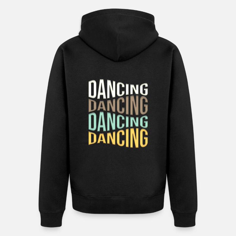 Danser - Veste à capuche bio Premium Unisexe - noir