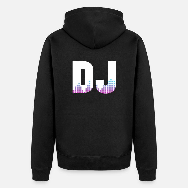 DJ Performance - Veste à capuche bio Premium Unisexe - noir