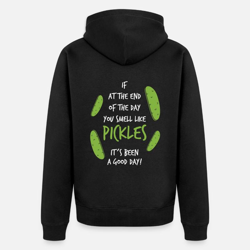 Pickles - Veste à capuche bio Premium Unisexe - noir